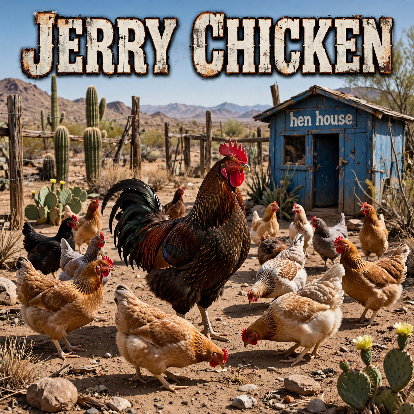 Jerry Chicken — the desert hen house